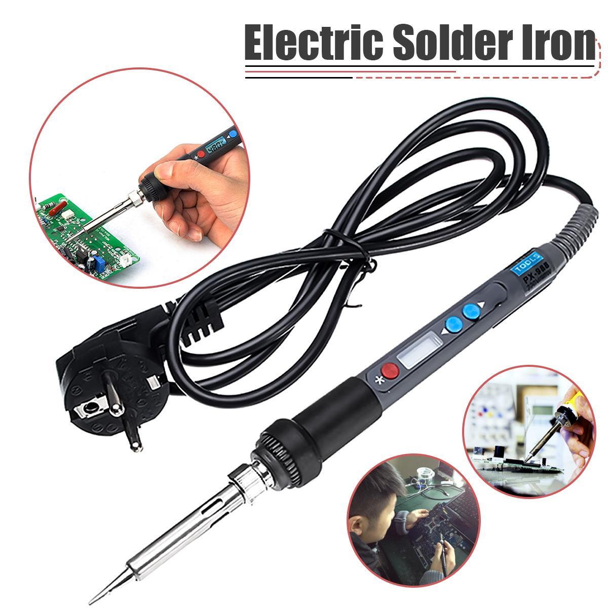 Adjustable Digital LCD Soldering Iron Welding Tool Control Real-time 90w
