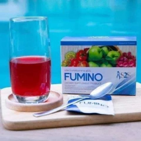 3 Boîtes De Boisson Détox Fumino S2S - Au Collagène Et Fibre De Pomme - Neuf Sous Blister