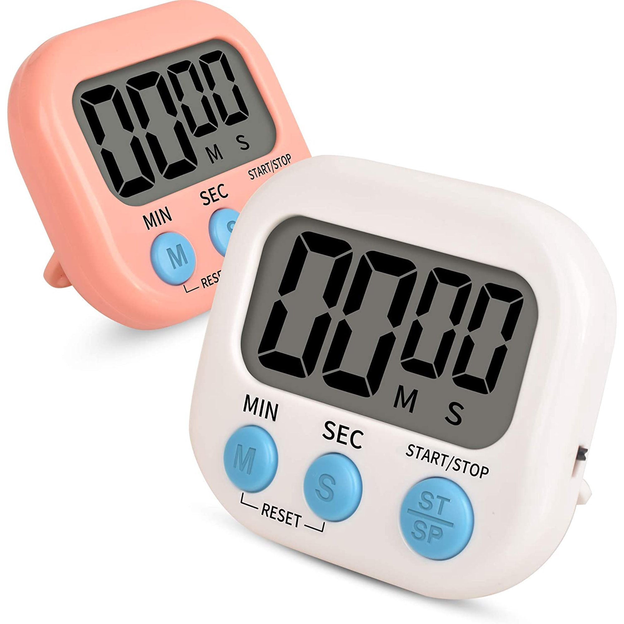 Electronic Memory Timer with Big Screen Digital Kitchen Timer Teachers ...