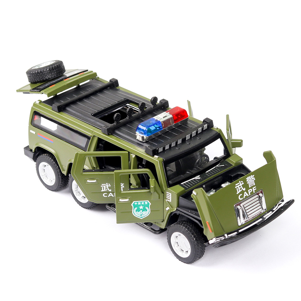 police car toy with lights and sound