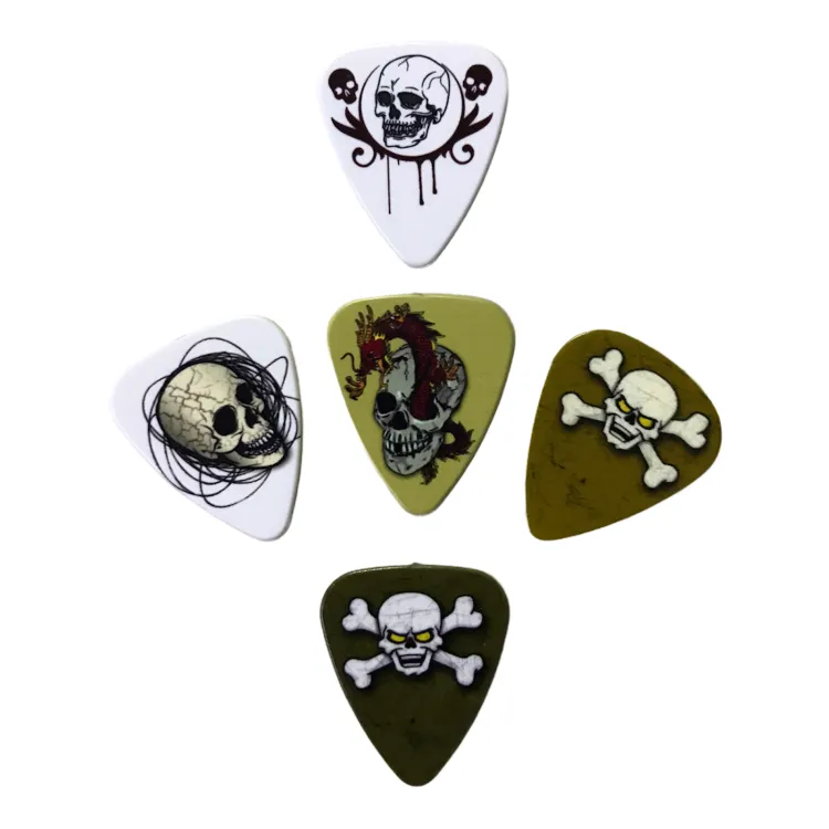 GROVER ALLMAN Guitar picks SKULLZ 3pack