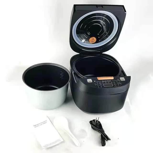Clover 5L Automatic Smart Digital Touch LCD Multi Non-stick Silver ...
