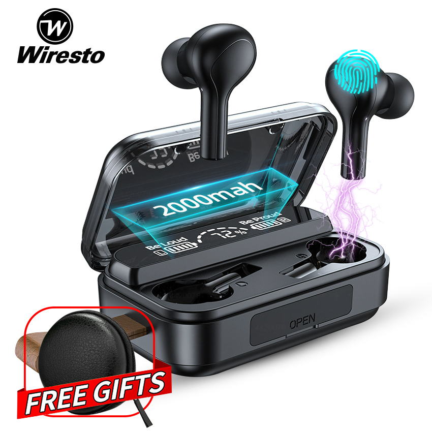 wiresto true wireless earbuds