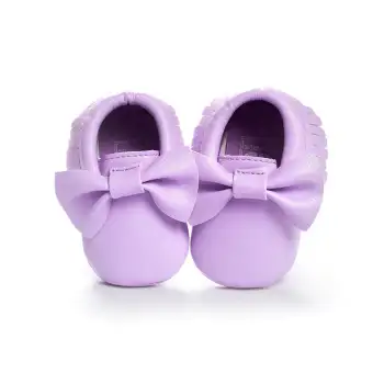 infant purple shoes