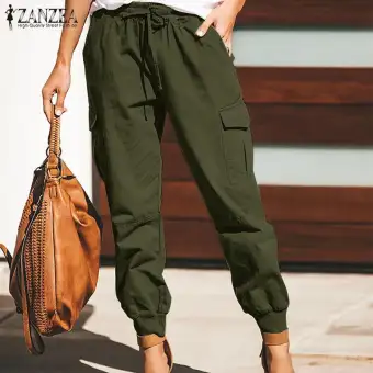 womens tapered cargo pants