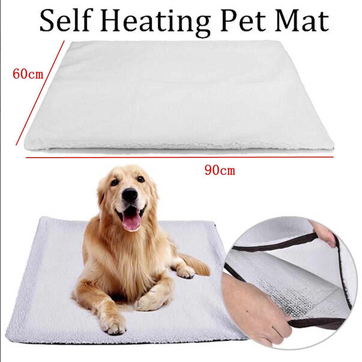 self heating pet bed large
