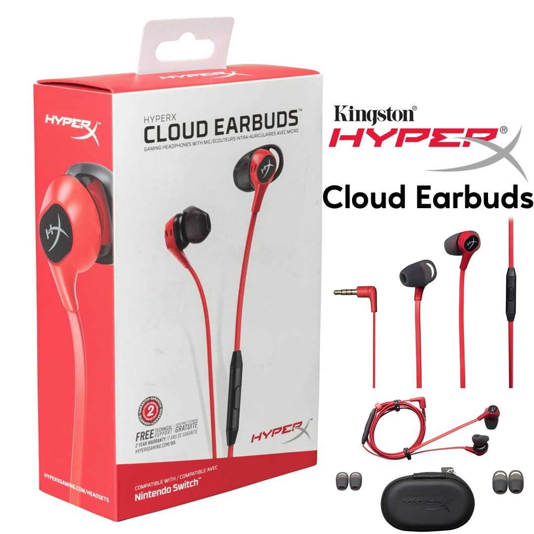 Hyperx cloud x online earbuds