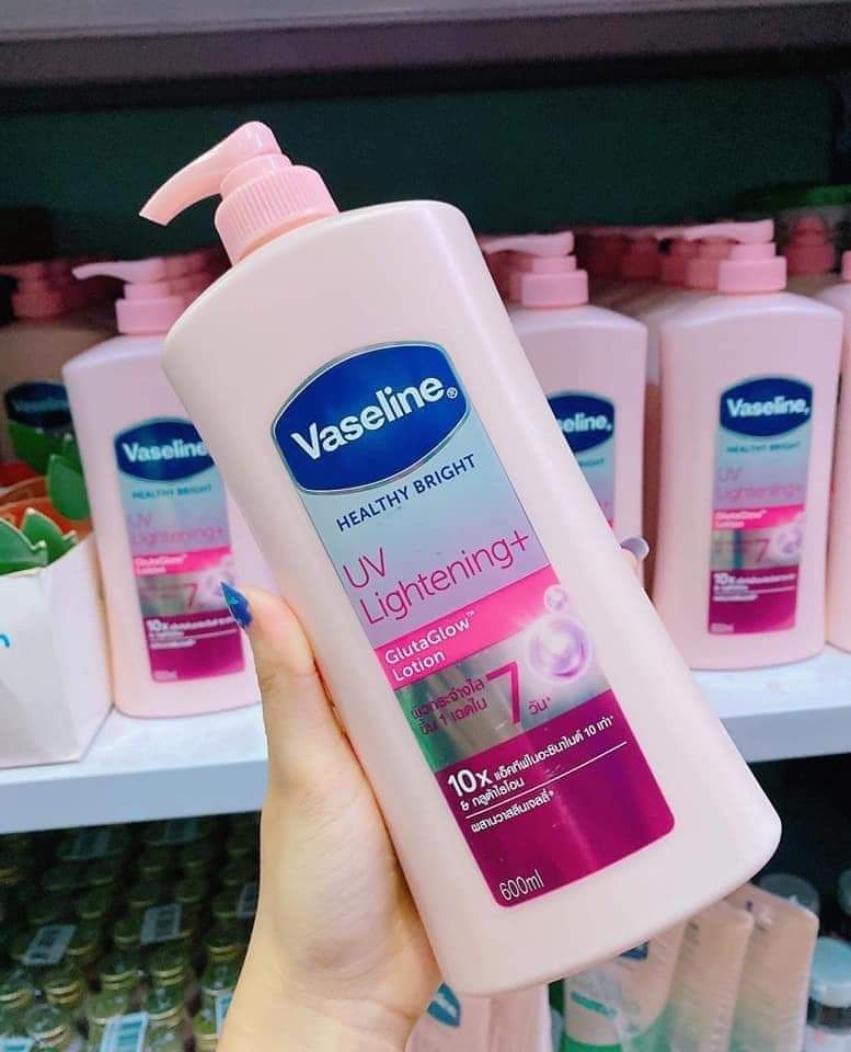 vaseline gluta glow lotion