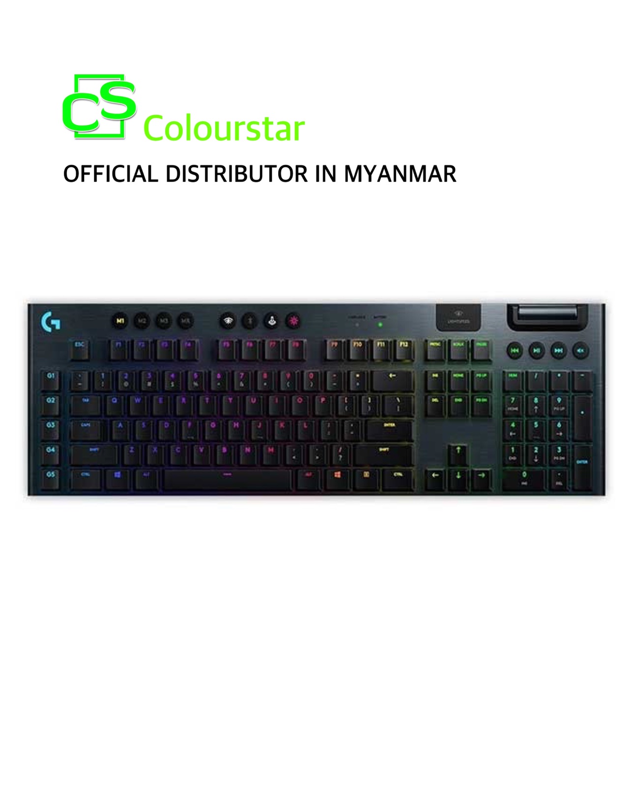 Logitech G813 RGB Mechanical Gaming Keyboard (Clicky) / Gaming