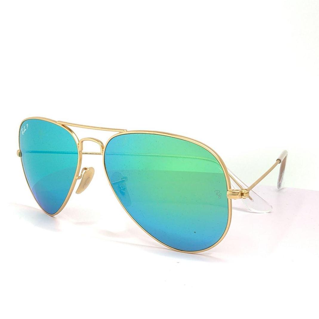 Ray ban aqua blue sales aviator