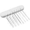 8Pcs Tool Set Acne Needle Set Stainless Steel Blackhead Comedo Pimple Extractor Blemish Remover Skin Care Tool Kit with Steel Box