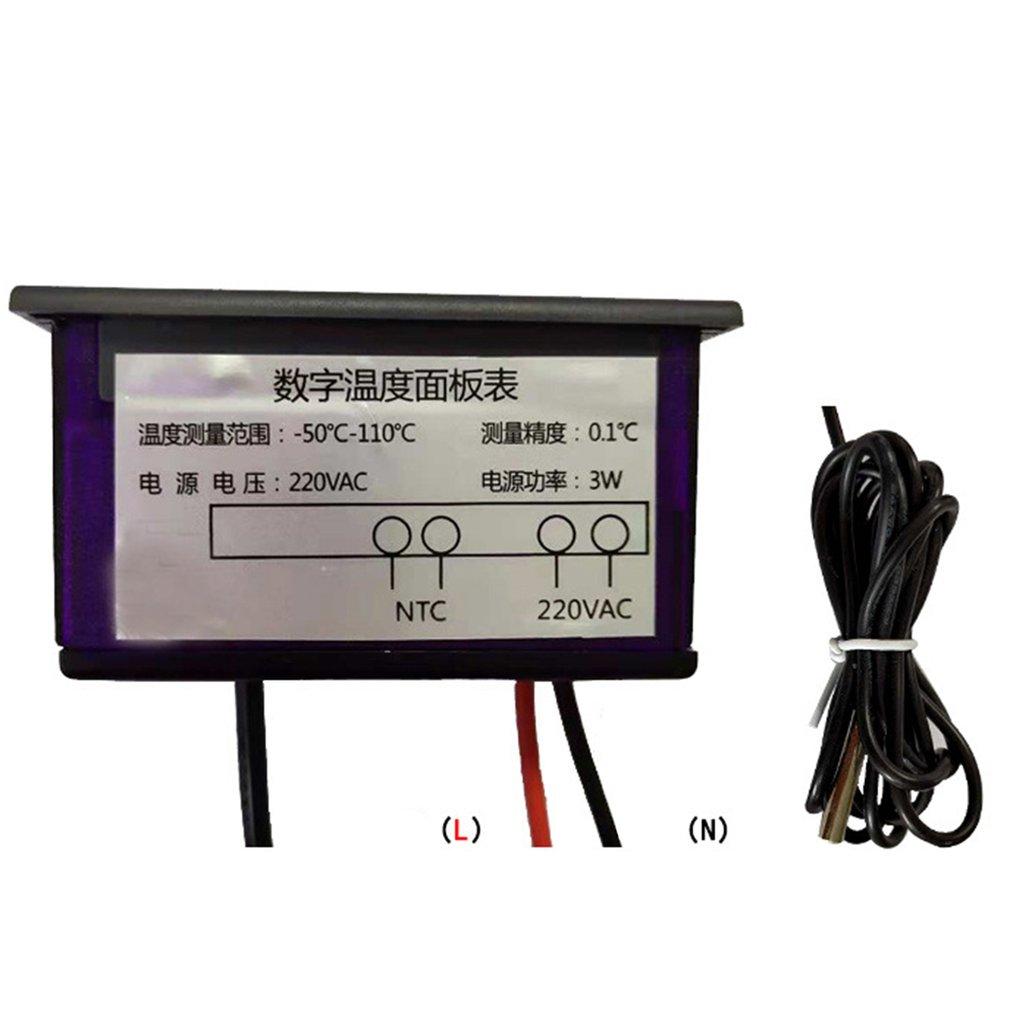 Surobayuusaku ZFX-900 LED Display Digital Thermometer LED Temperature Monitor Fridge Freezer Water Tanks Probe Sensor 220v AC