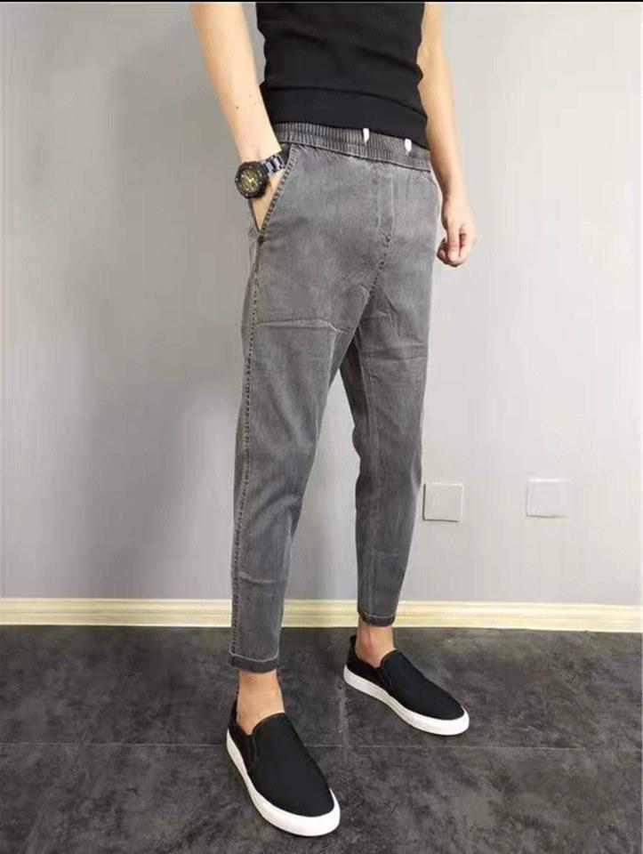 jean jogging pants