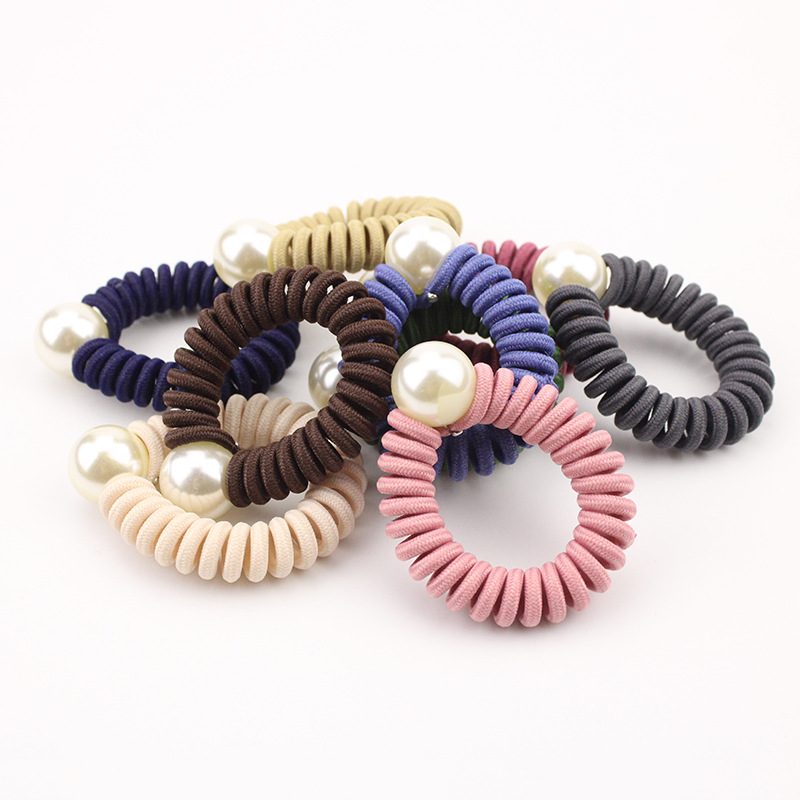 Korea style spiral hair tie ( 3pcs) random colour: Buy Online at Best Prices in Myanmar Korea style spiral hair tie ( 3pcs) random colour: Buy Online at Best Prices in Myanmar
