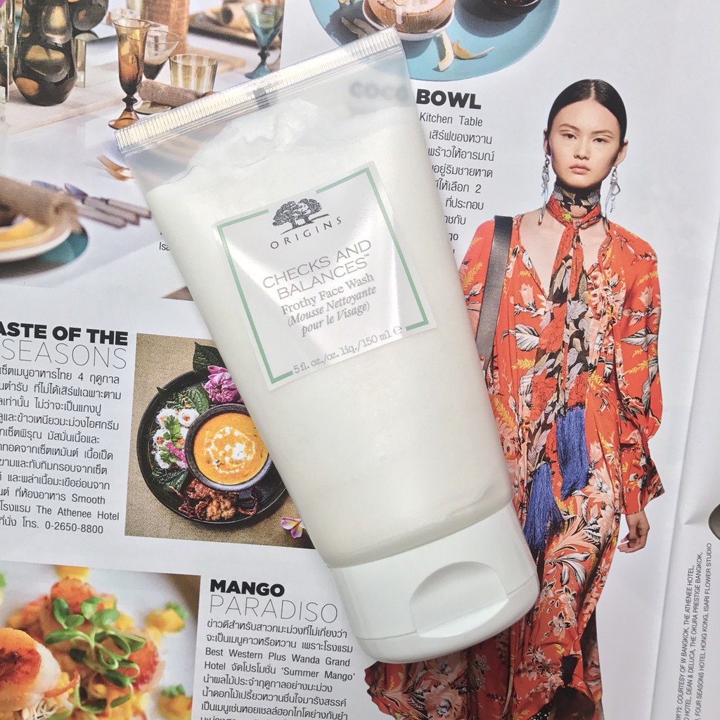 the origins face wash