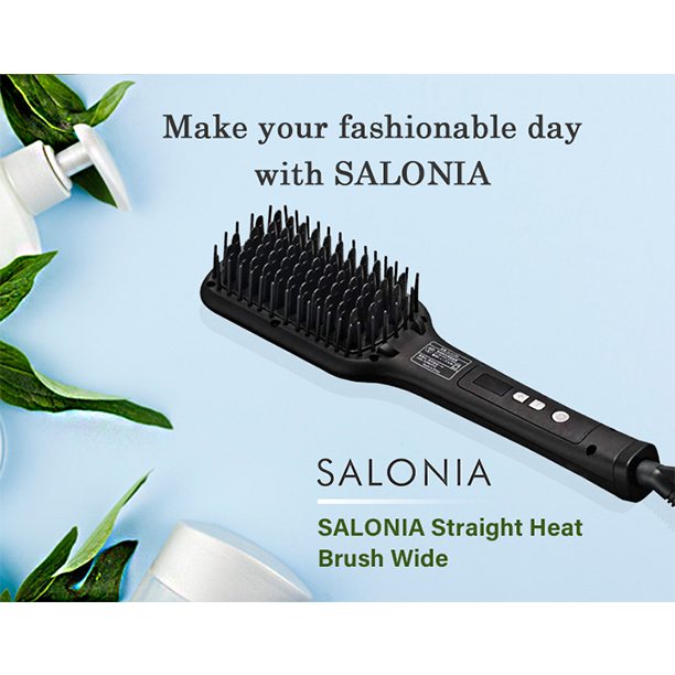 salonia straight hair brush