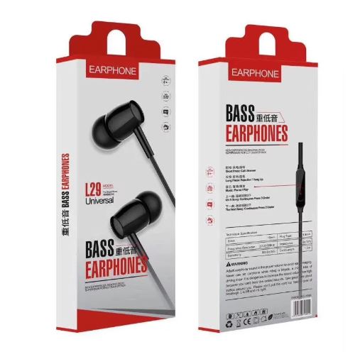 Stereo Earphone L29,Tech Treasure