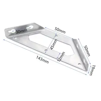 1pcs Stainless Steel Bed Cabinet Connecting Bracket Supporting