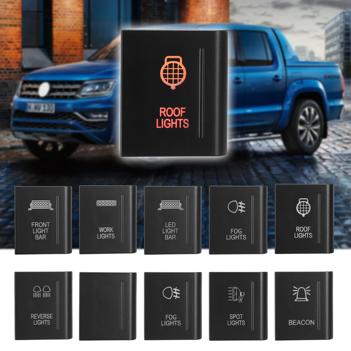 truck front lights