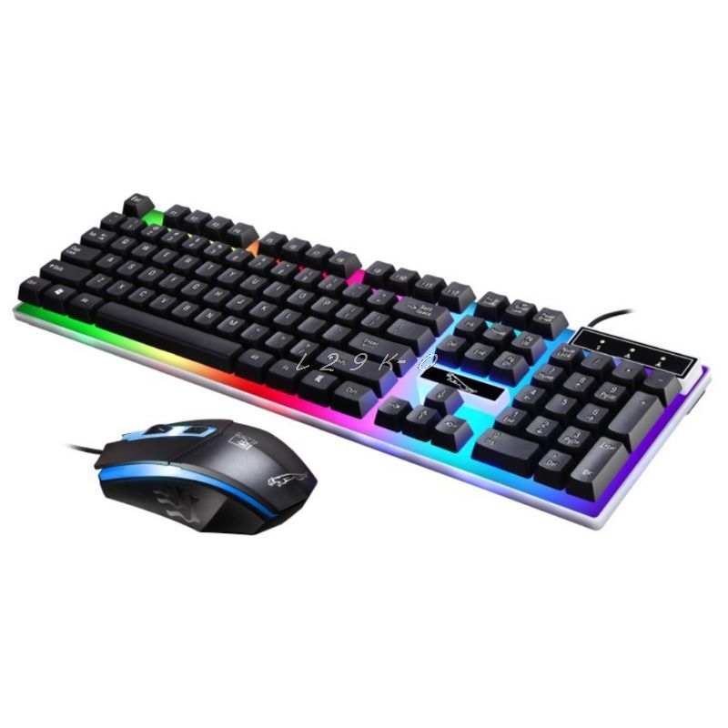 DANQLO Gaming keyboard and mouse combo USB Charging Light LED mechanical  keyboard Gaming Equipment keyboard For laptop PC PS4 Xbox One: Buy Online  at Best Prices in Myanmar 