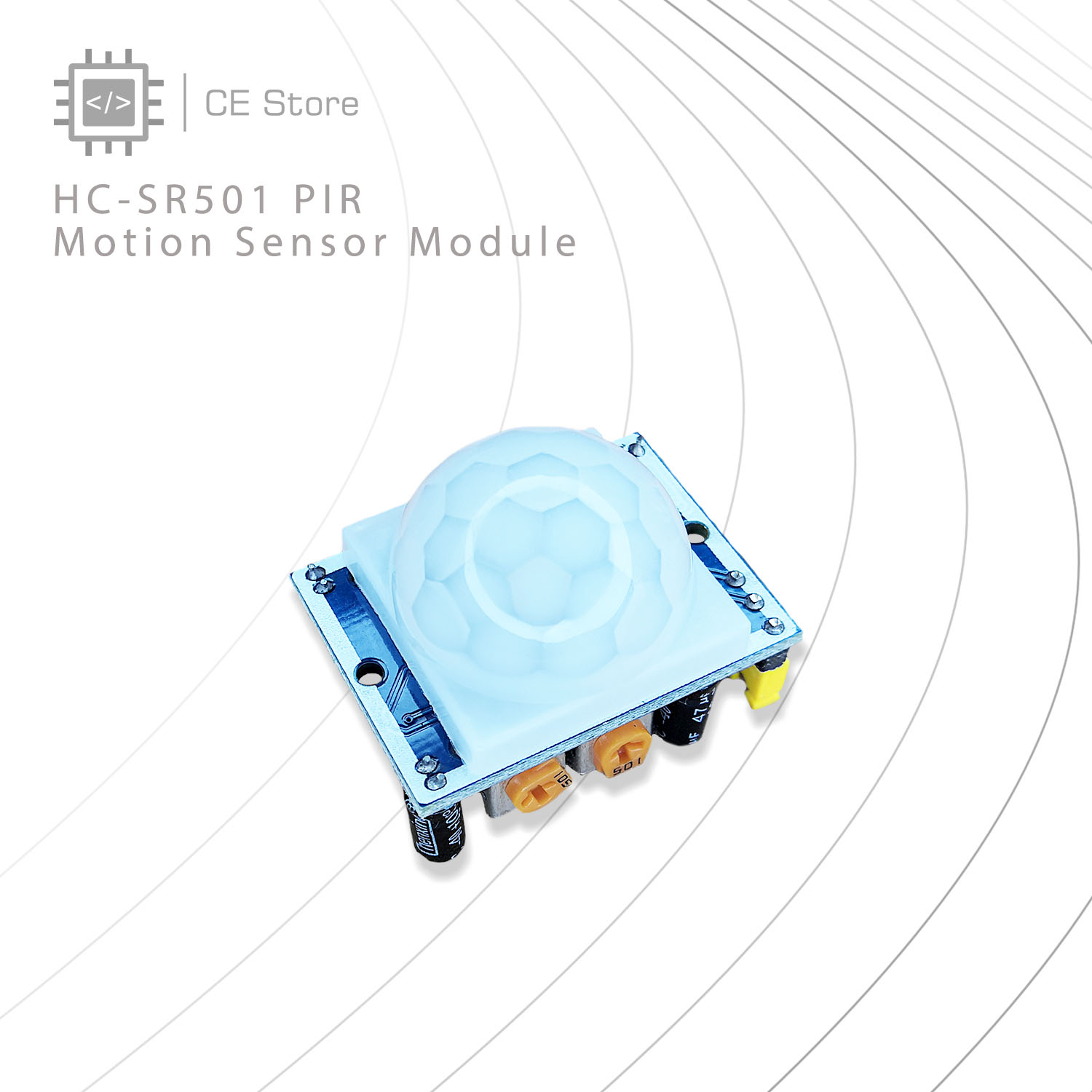HC-SR501 PIR Motion Sensor Module - CE Store | Shop.com.mm
