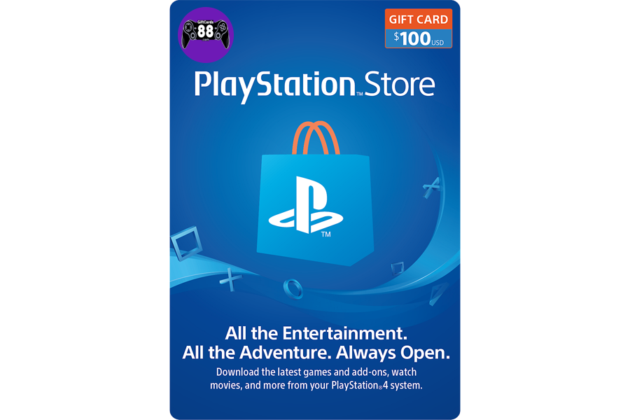 playstation store gift card $100