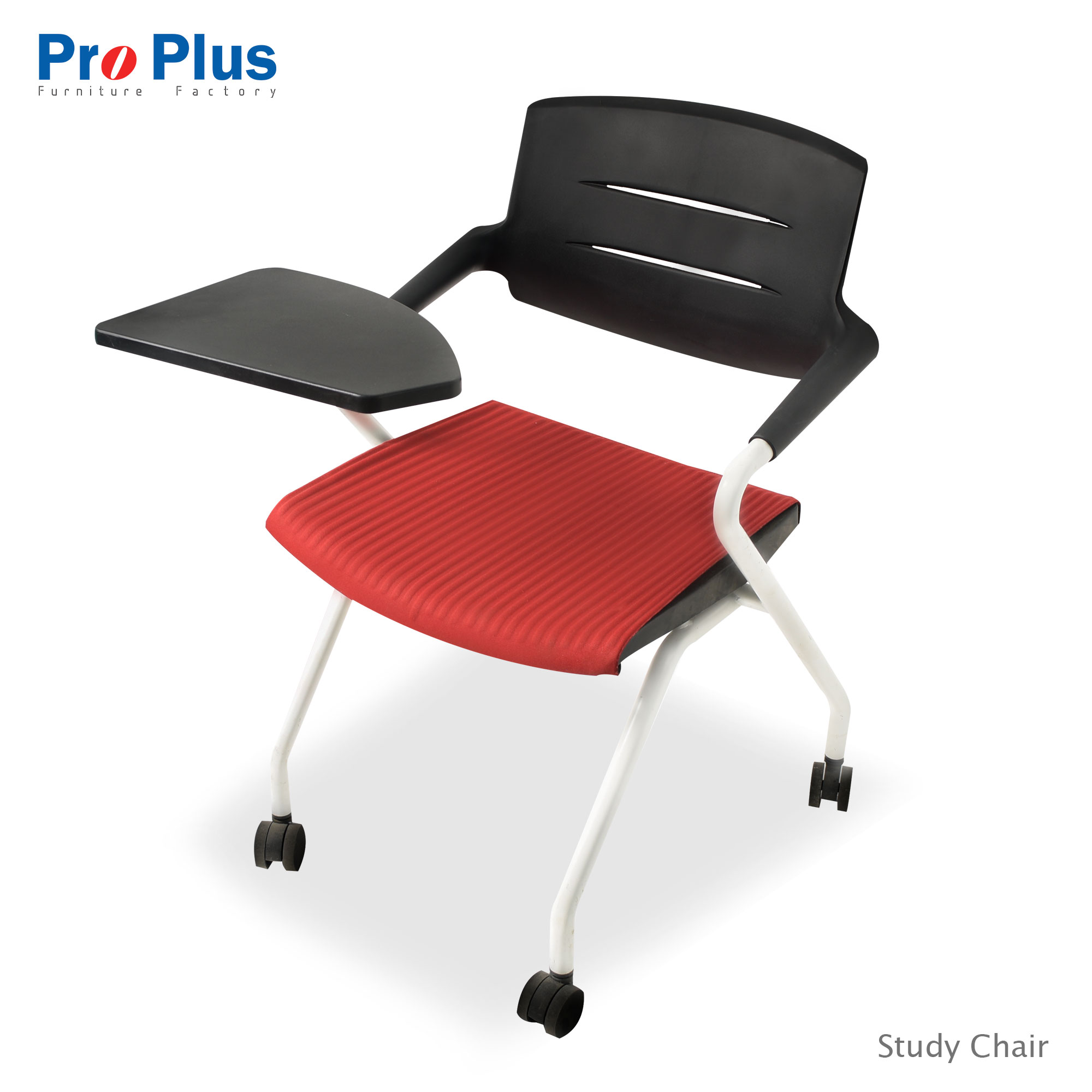 training chair with writing pad