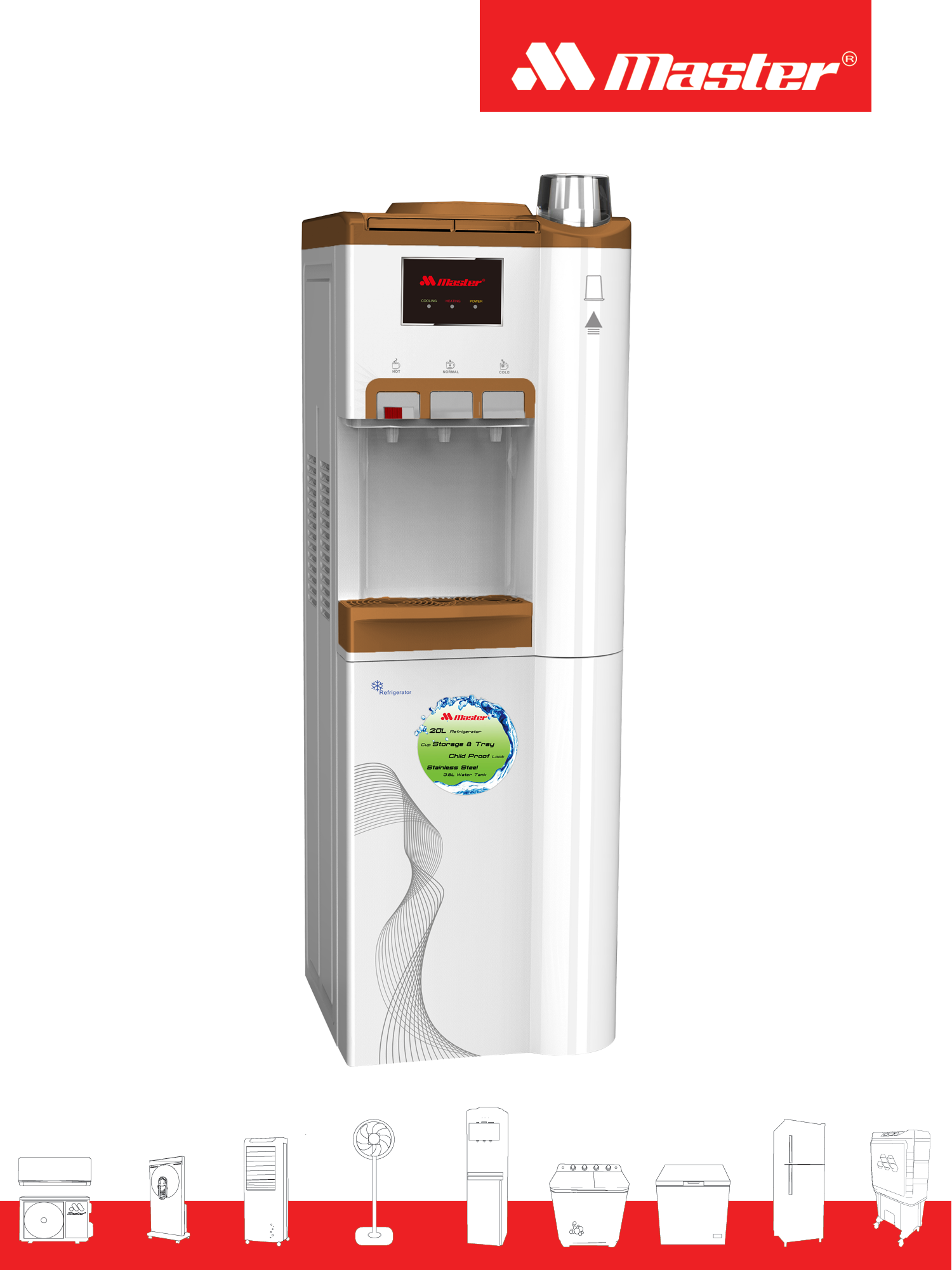 child proof water dispenser refrigerator