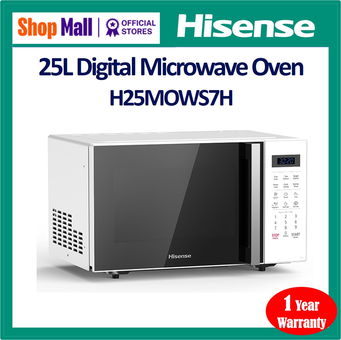 hisense microwave oven h20mows10