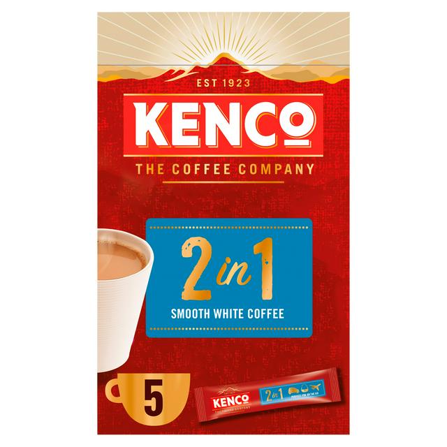 Kenco - 2in1 Smooth White Coffee 5 x 