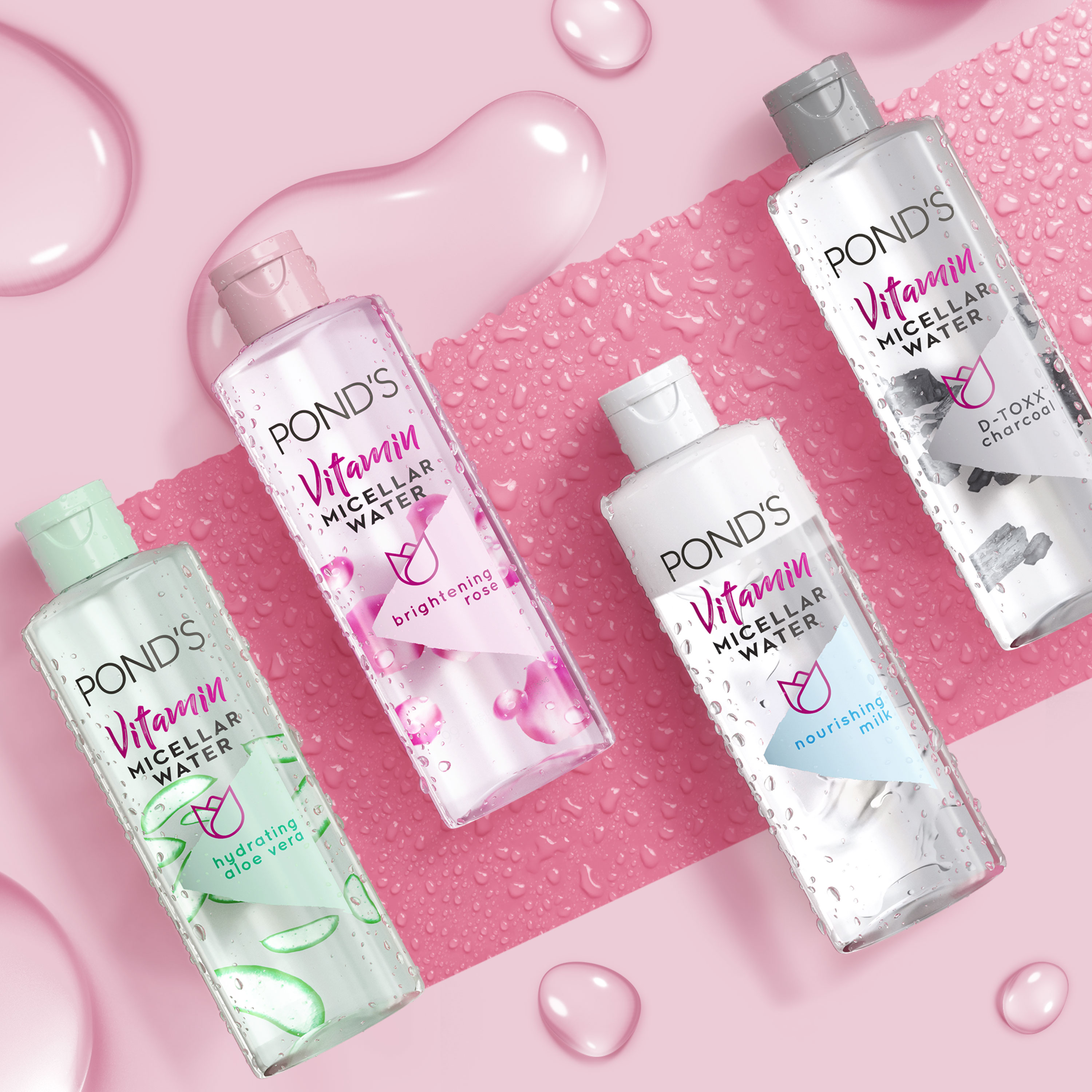 pond's vitamin micellar water milk