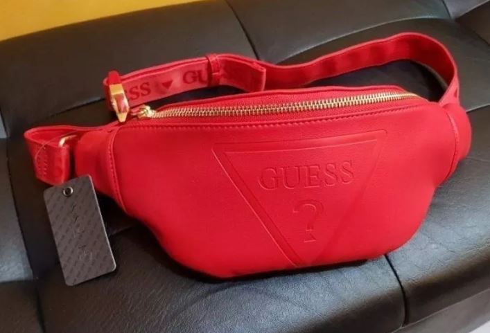 Clothing Guess Gym Embossed Logo Waist Pack Guess Waist Bag