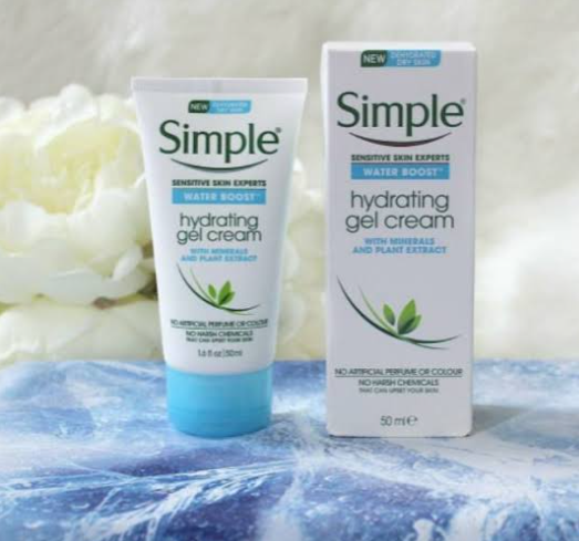 simple water hydrating boost gel cream