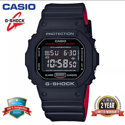 G-SHOCK DW-5600-HR1: Buy Online at Best Prices in Myanmar | Shop.com.mm