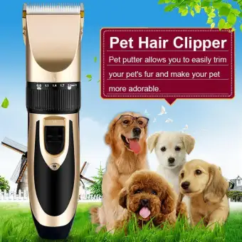 Usb Rechargeable Cordless Pet Dog Cat Electric Hair Clipper