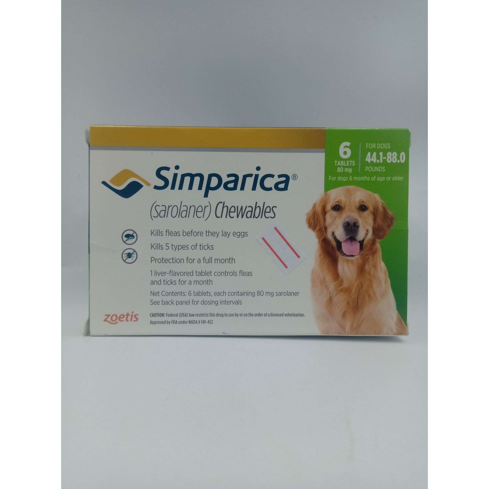 simparica palatable tablets