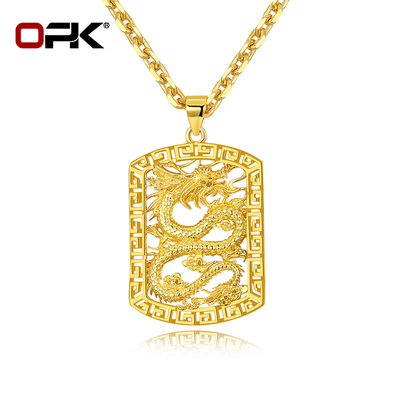 OPK Gold Necklace for Men Original 