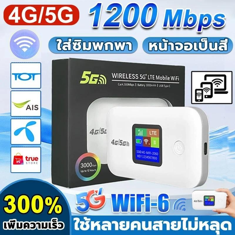 (Preorder)Supports all network SIM cards Portable WiFi 4G/5G WIFI, easy ...