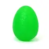 Hand Therapy Exercise Ball Transparent Oval Shape Egg Hand Grip Gel Ball (1-pc)
