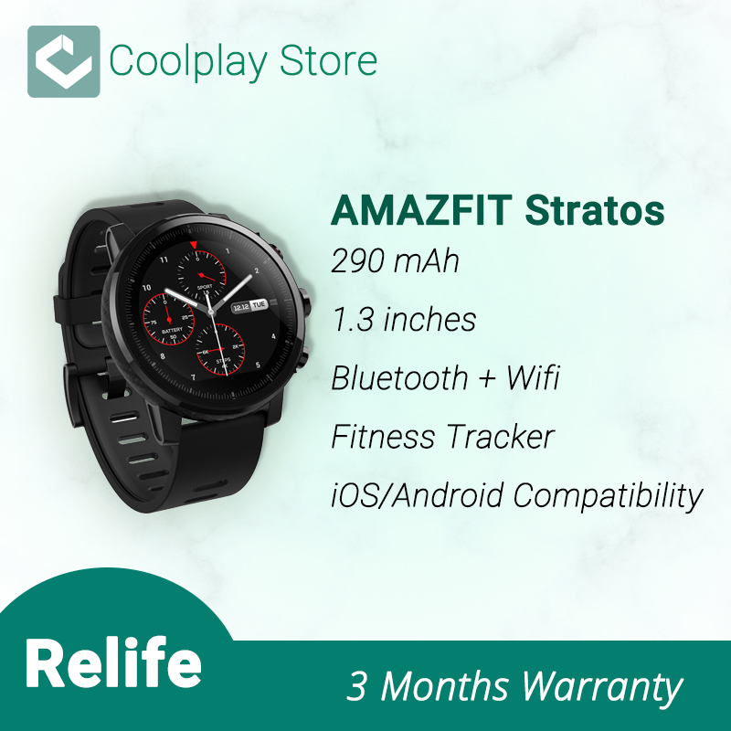 Relife Amazfit Stratos 2 Watch （CN version A1609） Chinese: Buy Online at  Best Prices in Myanmar | Shop.com.mm
