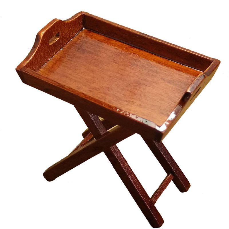 wooden tray table