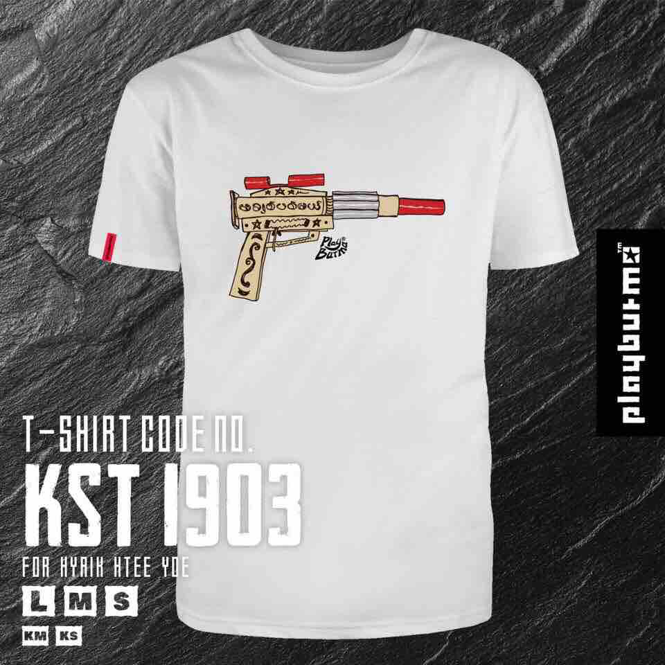 Kyoto Htee Yoe T Shirt Short Gun Design Buy Online At Best Prices In Myanmar Shop Com Mm