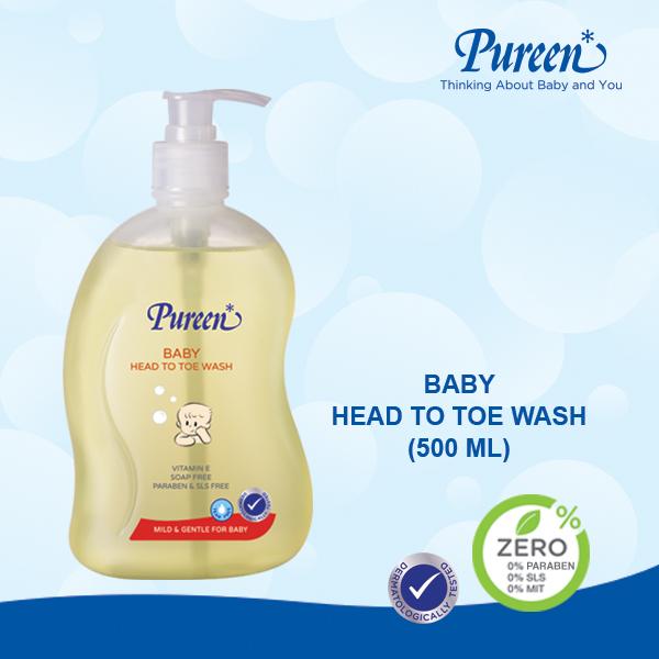 pureen baby head to toe wash