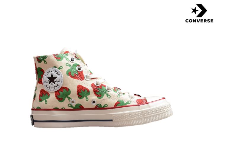 chuck 70 strawberry dyed high top