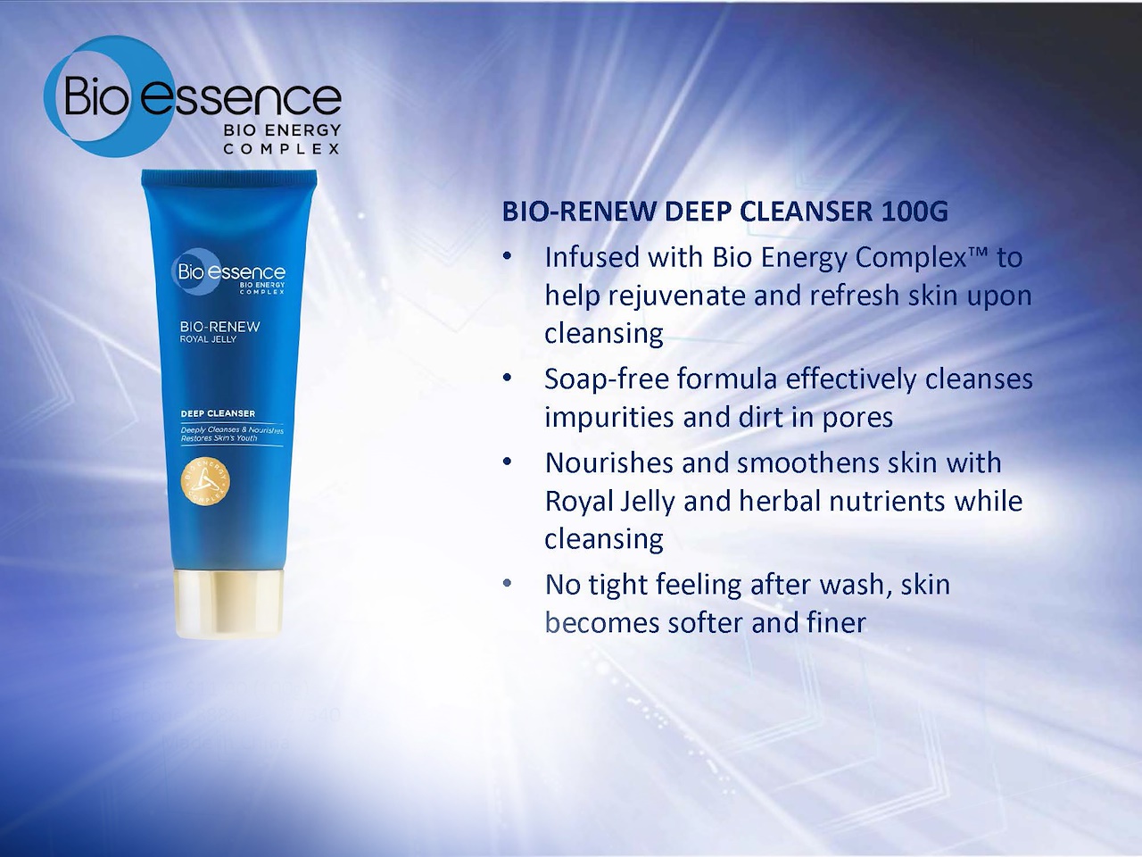 bio essence bio renew deep cleanser