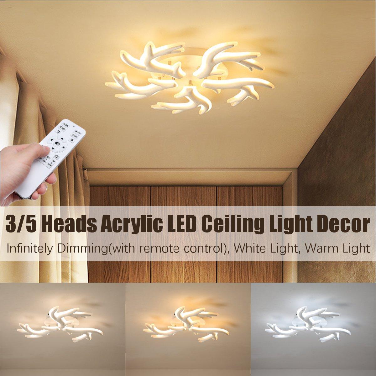 Acrylic Led Ceiling Light Pendant Lamp Hallway Bedroom Dimmable