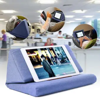 Foldable Tablet Pillow Holder Book Rest Stand Foam Lap Reading