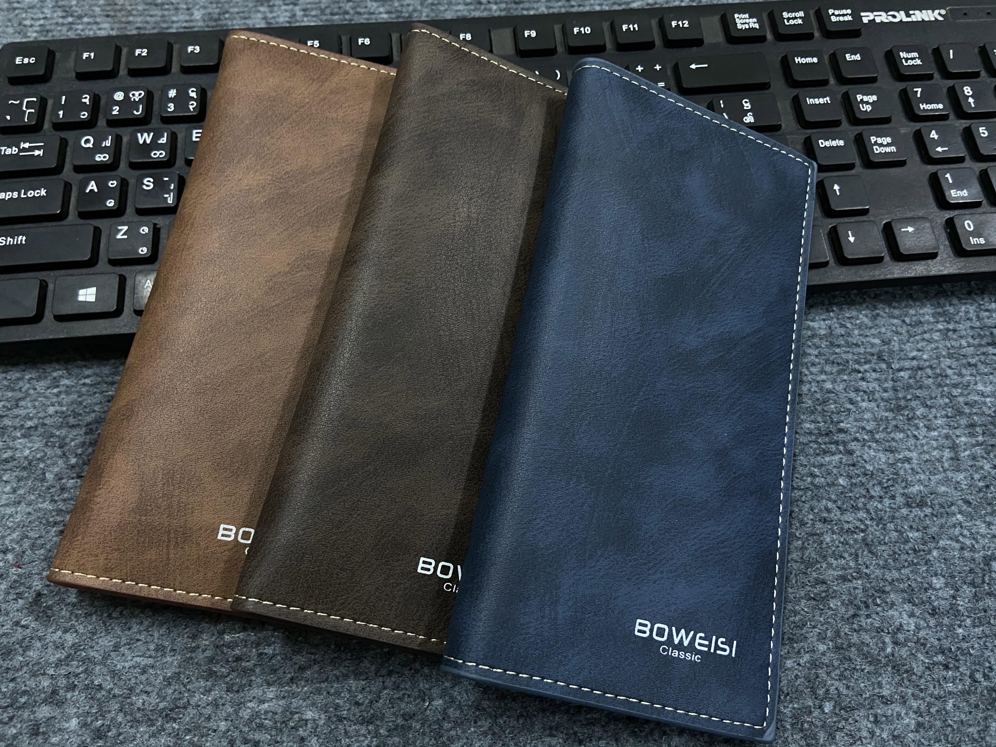 boweisi leather wallet price
